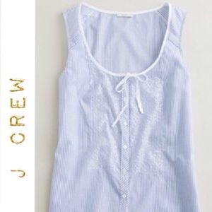J Crew Sequin bib cami